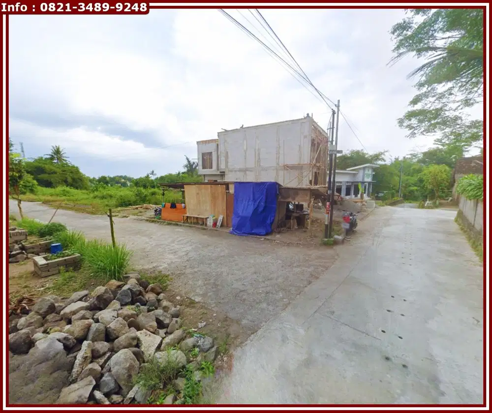 Dekat Kantor BPN Sleman, Tanah Mlati Jl.Purbaya