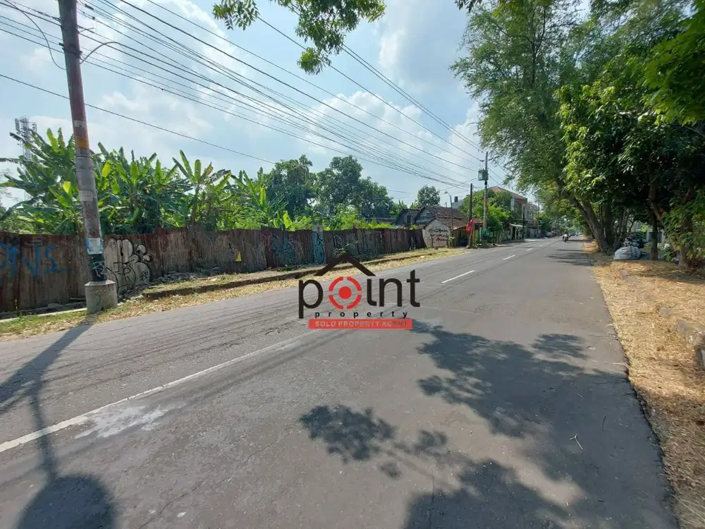 Tanah Pekarangan Ideal Strategis Akses Jalan Lebar Manahan Solo