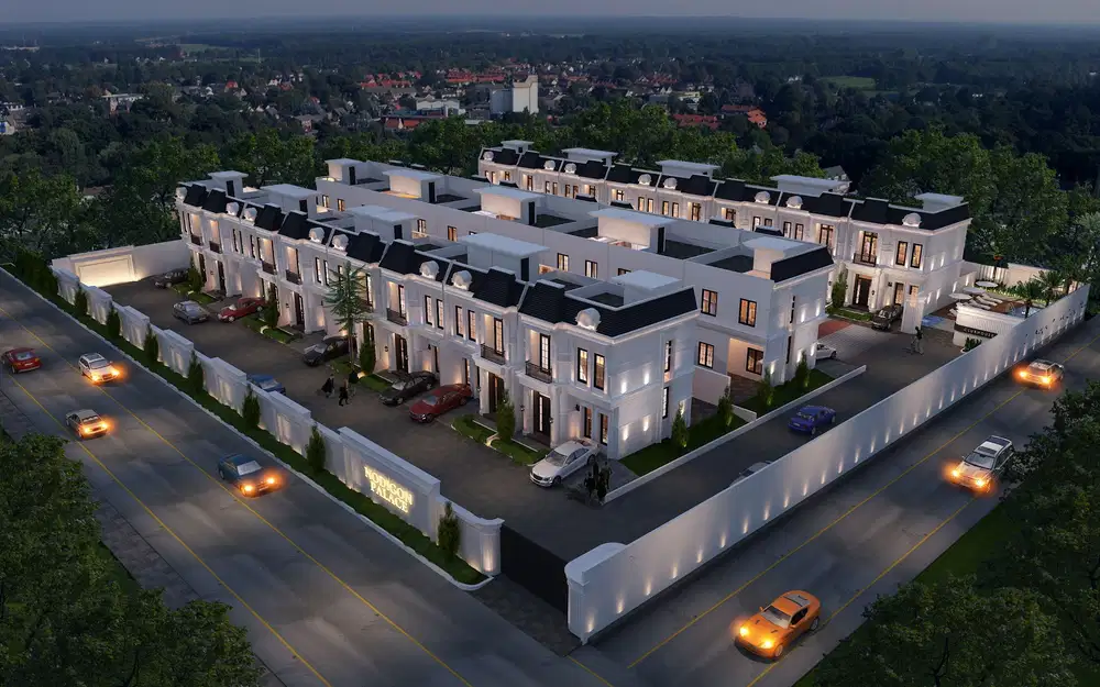 Villa di komplek Nodigon Palace daerah ringroad sunggal medan sunggal