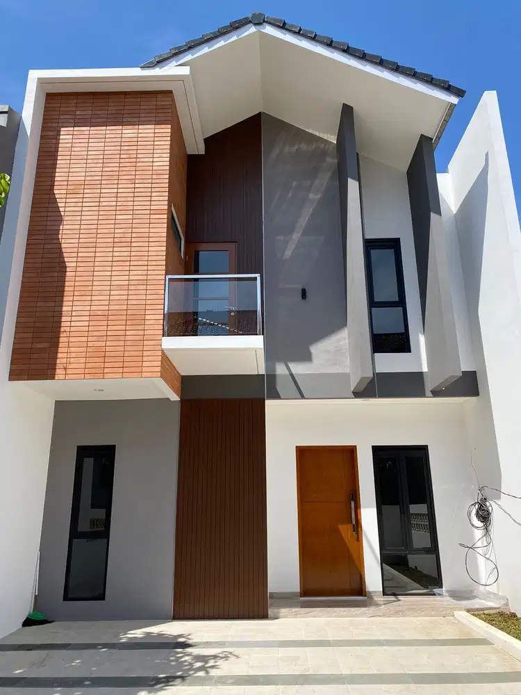 Jual Rumah Baru Desain Modern Lingkungan Nyaman Di Regol, BKR, kembar
