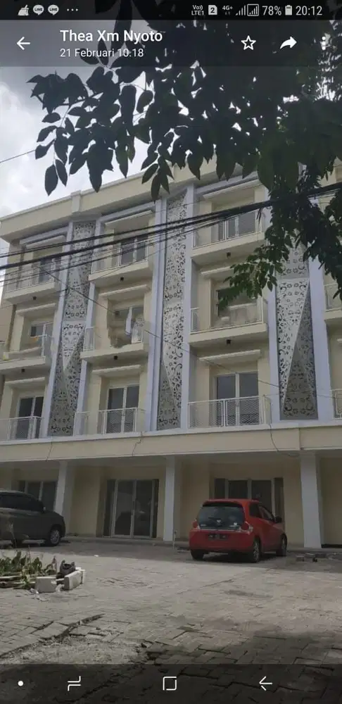 Disewakan Ruko 4 Lantai Daerah Manyar Kertoadi