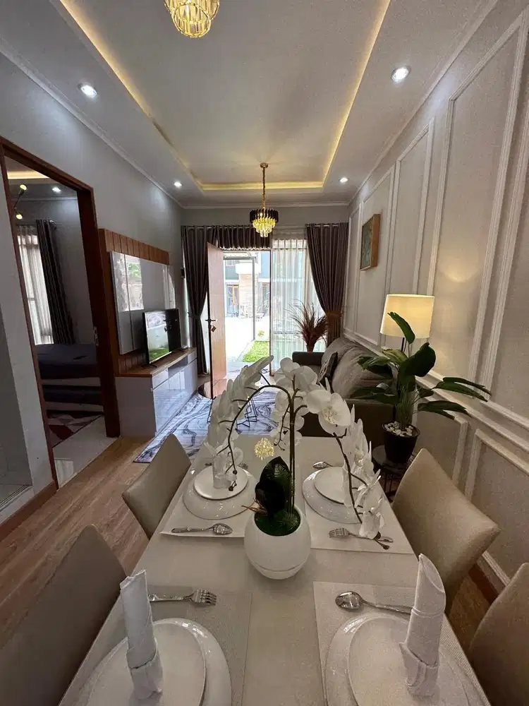 Jual Rumah CANTIK bonus FURNISHED dekat Gerbang Tol Buahbatu bandung