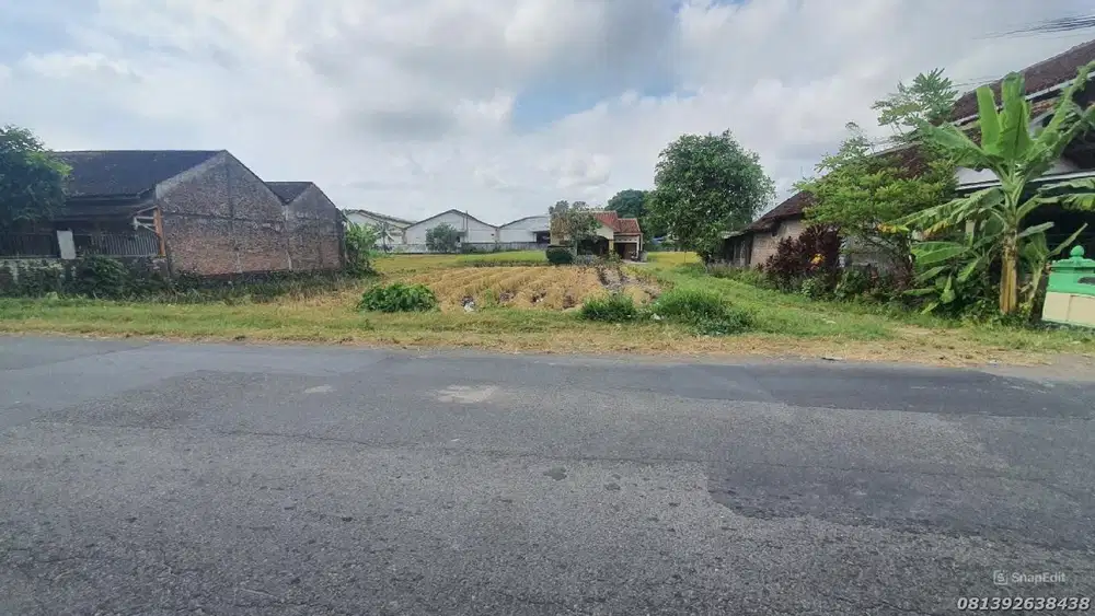 Tanah Apik Jogja Akses Jalan Truk Papasan Di kalitorto Berbah Sleman