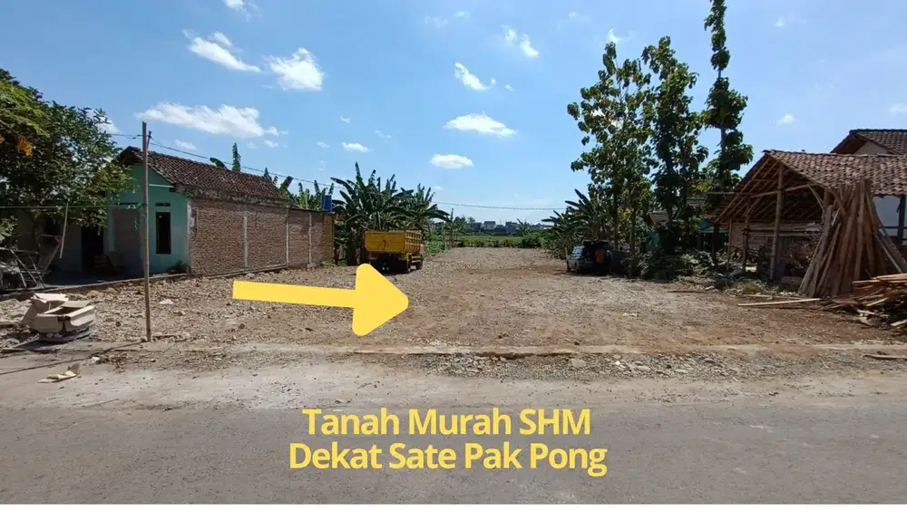 Dekat RS Rajawali Tanah Banguntapan di Jl Pleret-Jejeran Jogja