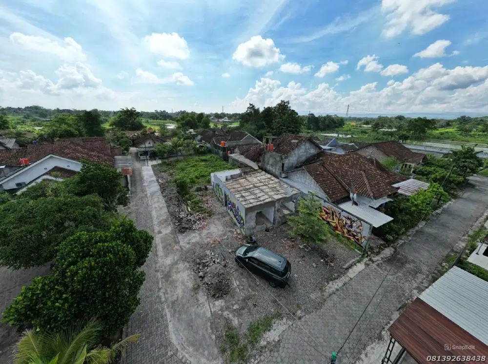 Tanah Jogja SHM Akses Jalan Mobil Papasan Dekat Ke Kampus UGM Dan UII
