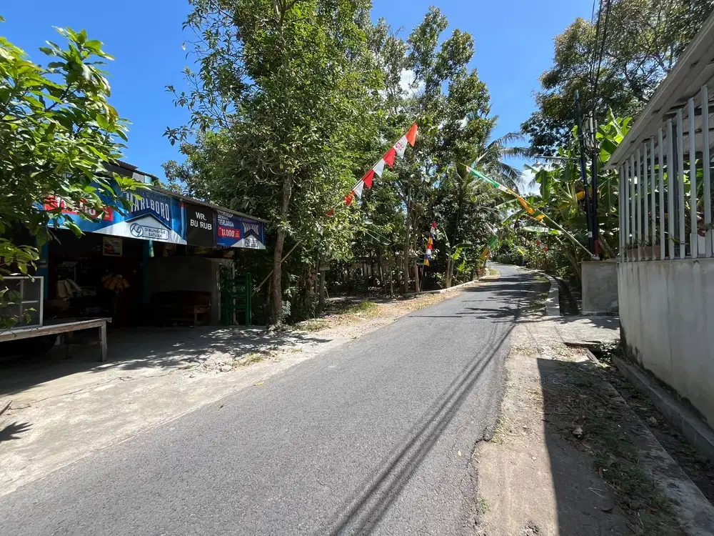 8 Menit UMY, Tanah Jogja Cocok Hunian atau Kost , SHM, Akses Lebar