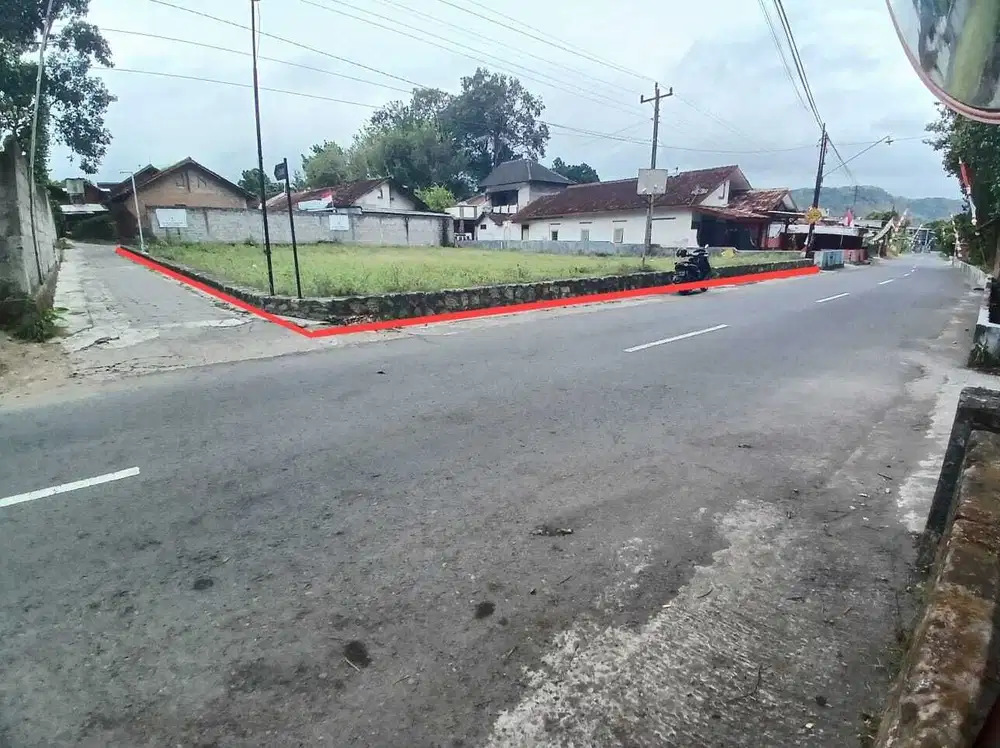 DIJUAL TANAH STRATEGIS PIYUNGAN JOGJA 719 M2 HOOK, SHM READY!