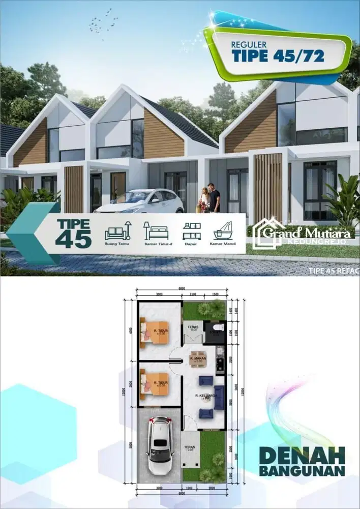 Dijual Rumah Murah SHM di Malang – 10 Menit ke Tol Sawojajar