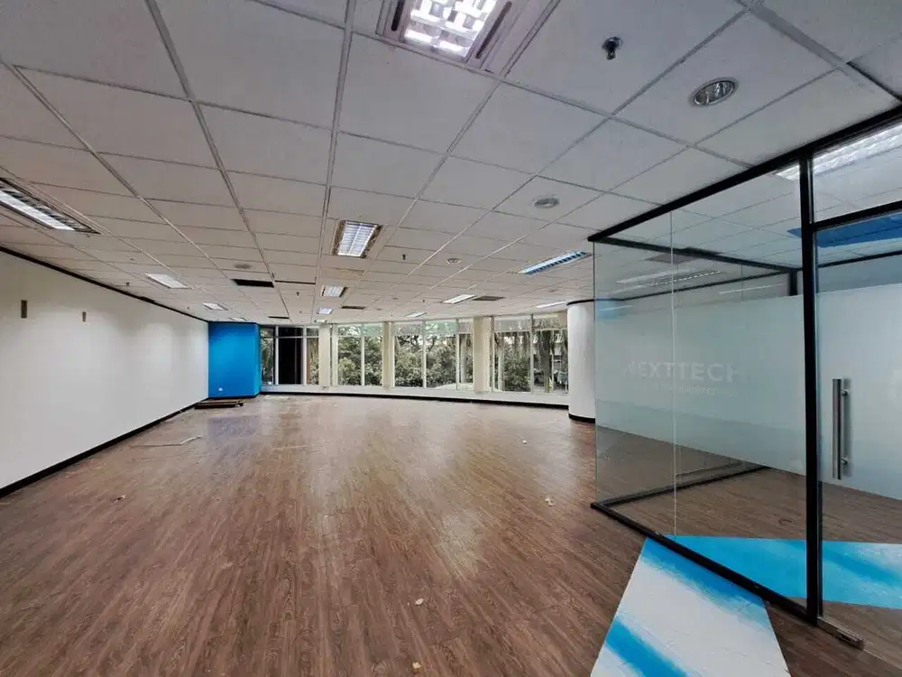 Sewa Kantor 164 m2 di Wisma Korindo Pancoran, Strategis, Hrg Murah