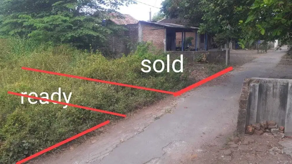 DIJUAL TANAH MURAH BANGUNTAPAN BANTUL 10 MNT TERMINAL GIWANGAN