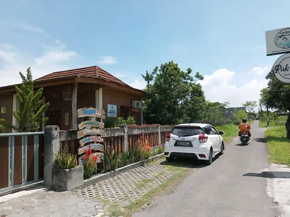 Utara Jl. Damai; Tanah Cantik Jogja View Sawah & Gn. Merapi Strategis