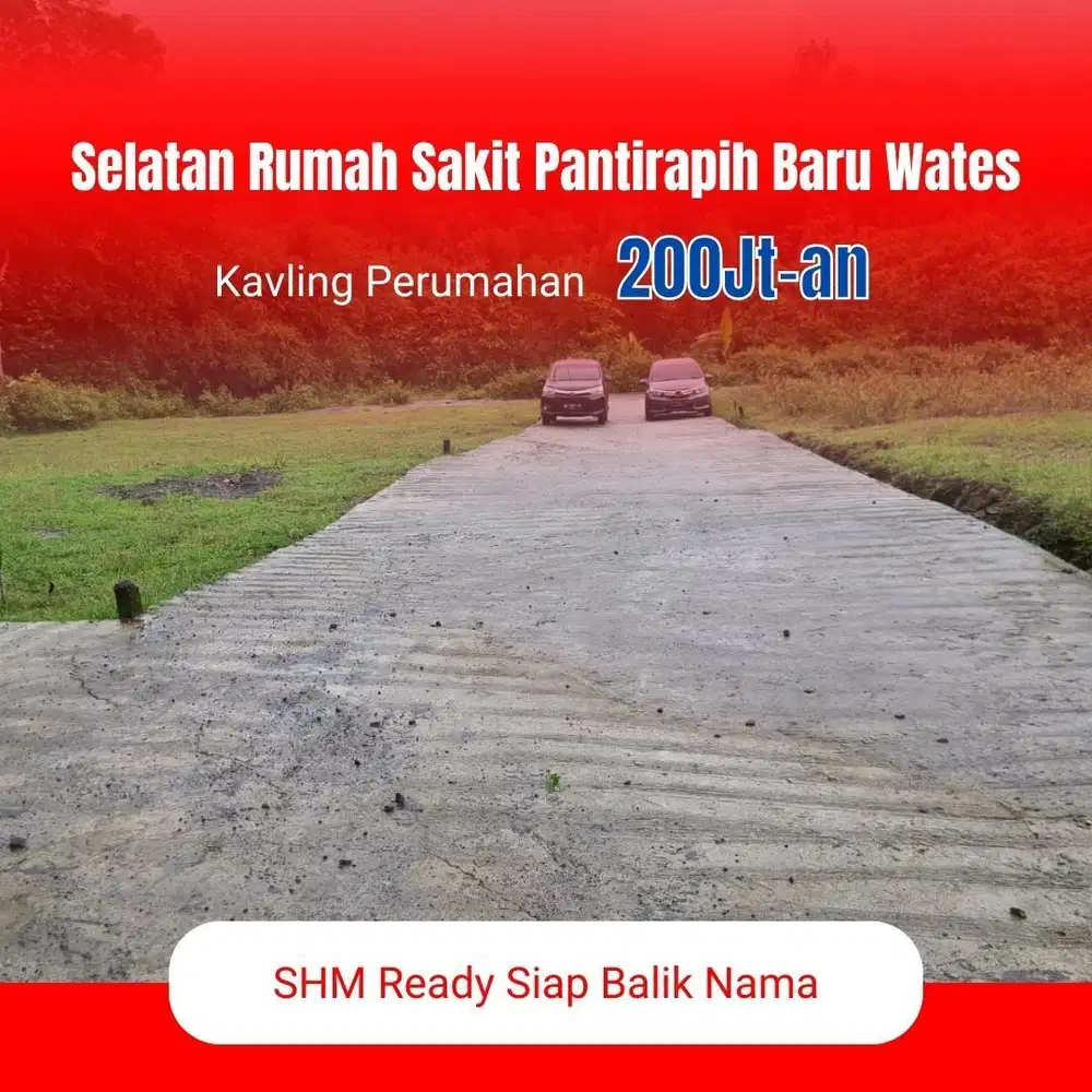 Tanah Dekat Rs Pantirapih Kulonprogo Turun Harga