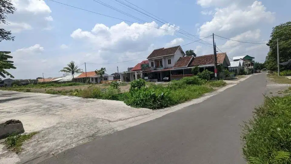 2 Km Sanata Dharma, Tanah Jogja View Merapi Cocok Hunian/ Investasi