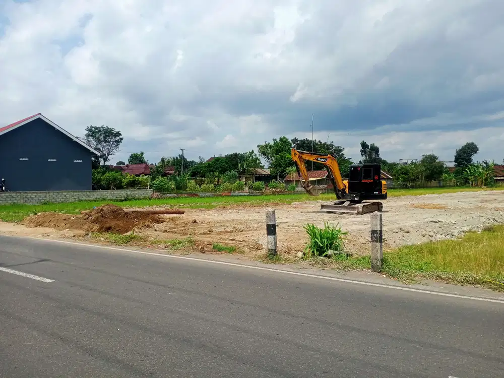 Tanah Strategis Godean Jogja, Tepi Jalan & Harga Terjangkau , pas Huni