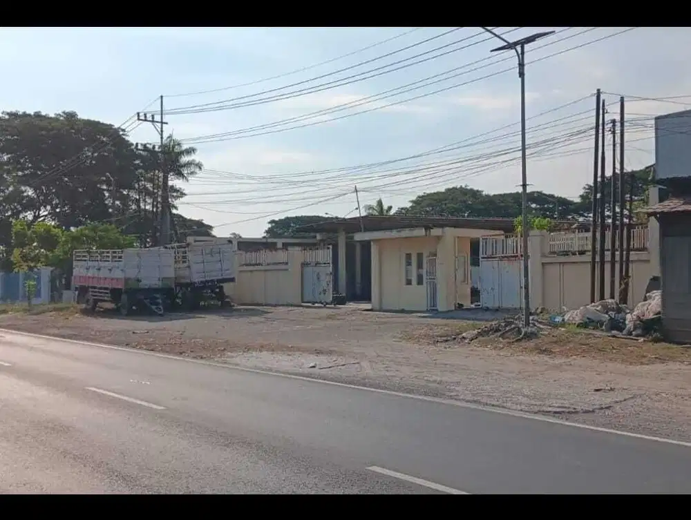 Gudang Sidoarjo Nol Jalan Bypass Krian Dekat Jalan Raya Akses Mudah