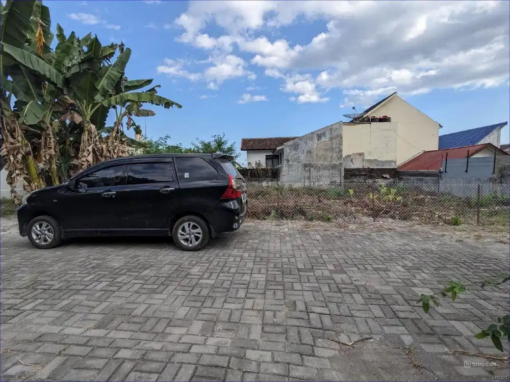 10 menit Kampus UGM Yogyakarta; Tanah Banteng Sinduharjo SHM Siap AJB