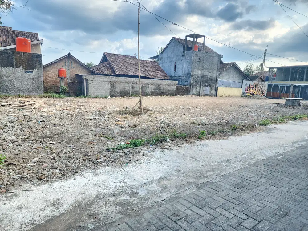 Dekat Pasar Gentan Jakal, Tanah Siap AJB