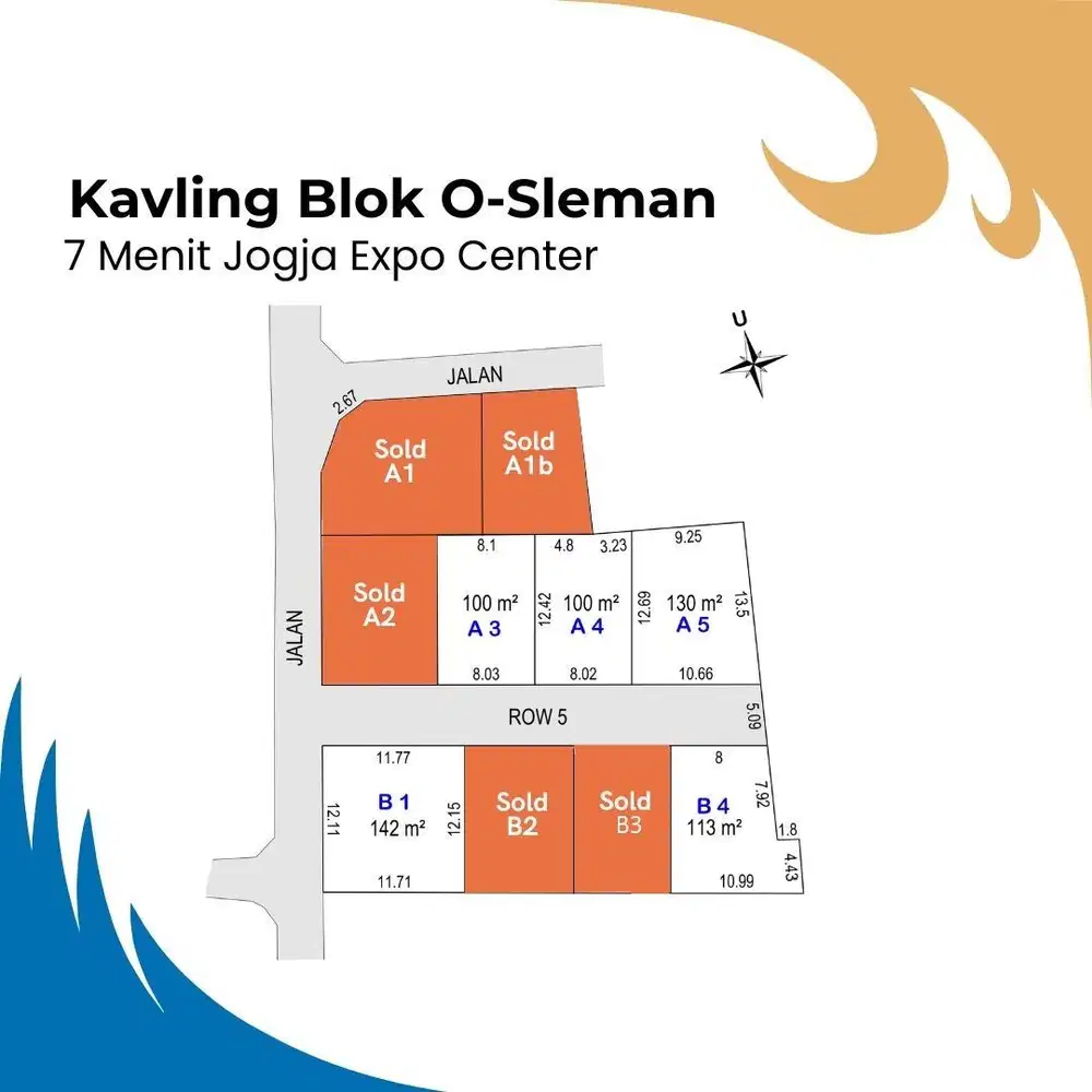 Lahan Siap Bangun Blok O – Investasi Menjanjikan di Jantung Jogja