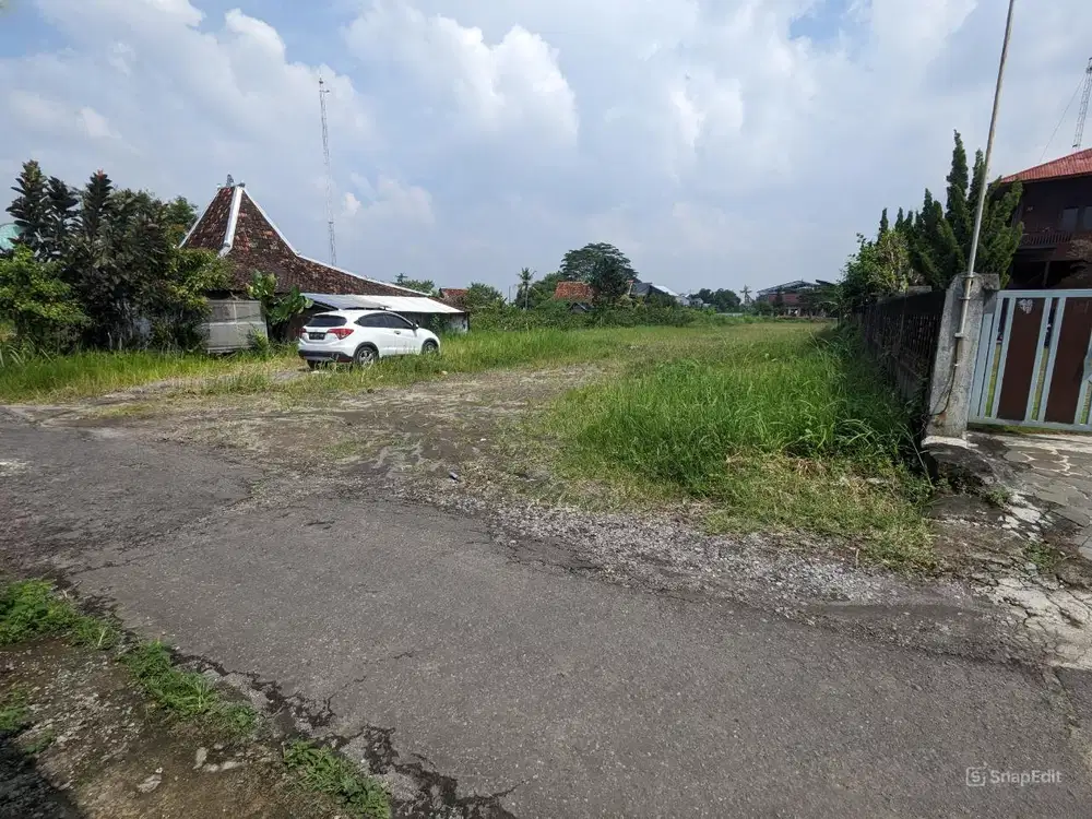 Dekat Hyatt Regency Jl. Palagan Jogja Tanah SHM View Sawah Siap Bangun
