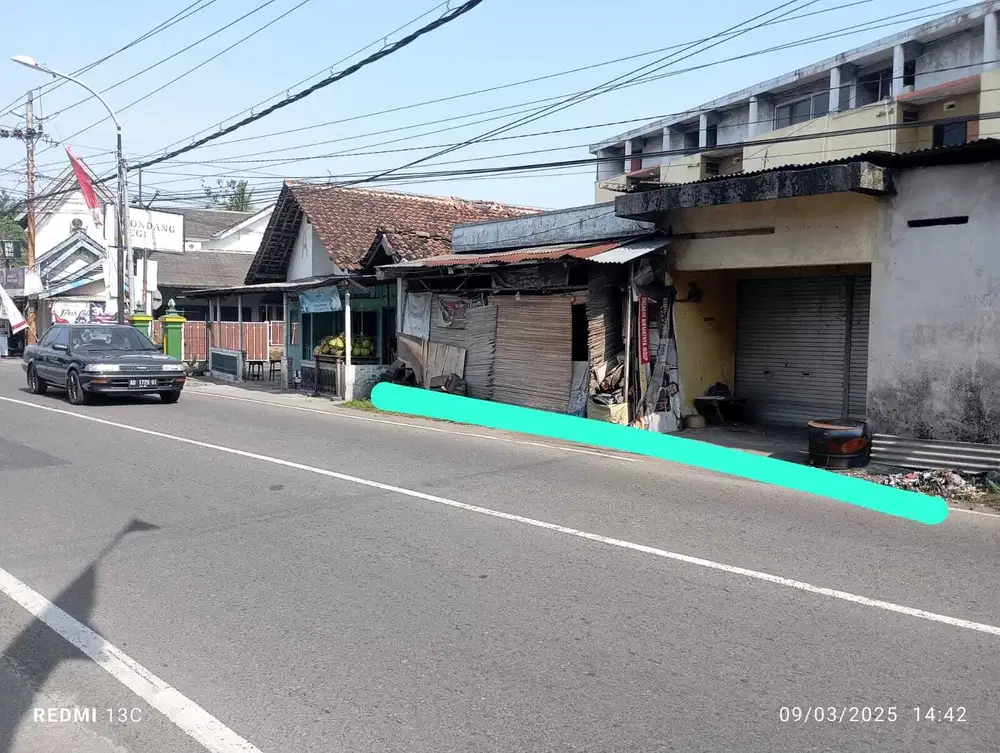 Jual Murah Tanah Untuk Ruang Usaha di Jalan Gitogati, Sleman