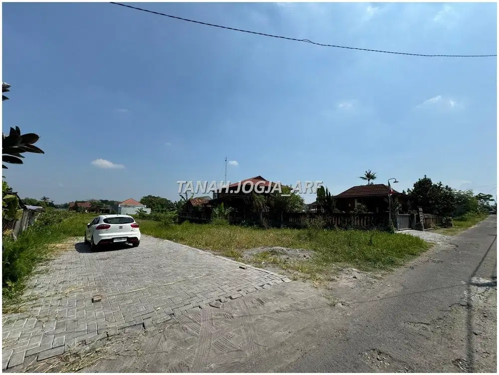 10 Menit Kampus UGM, Tanah Jogja Strategis Cocok Kost