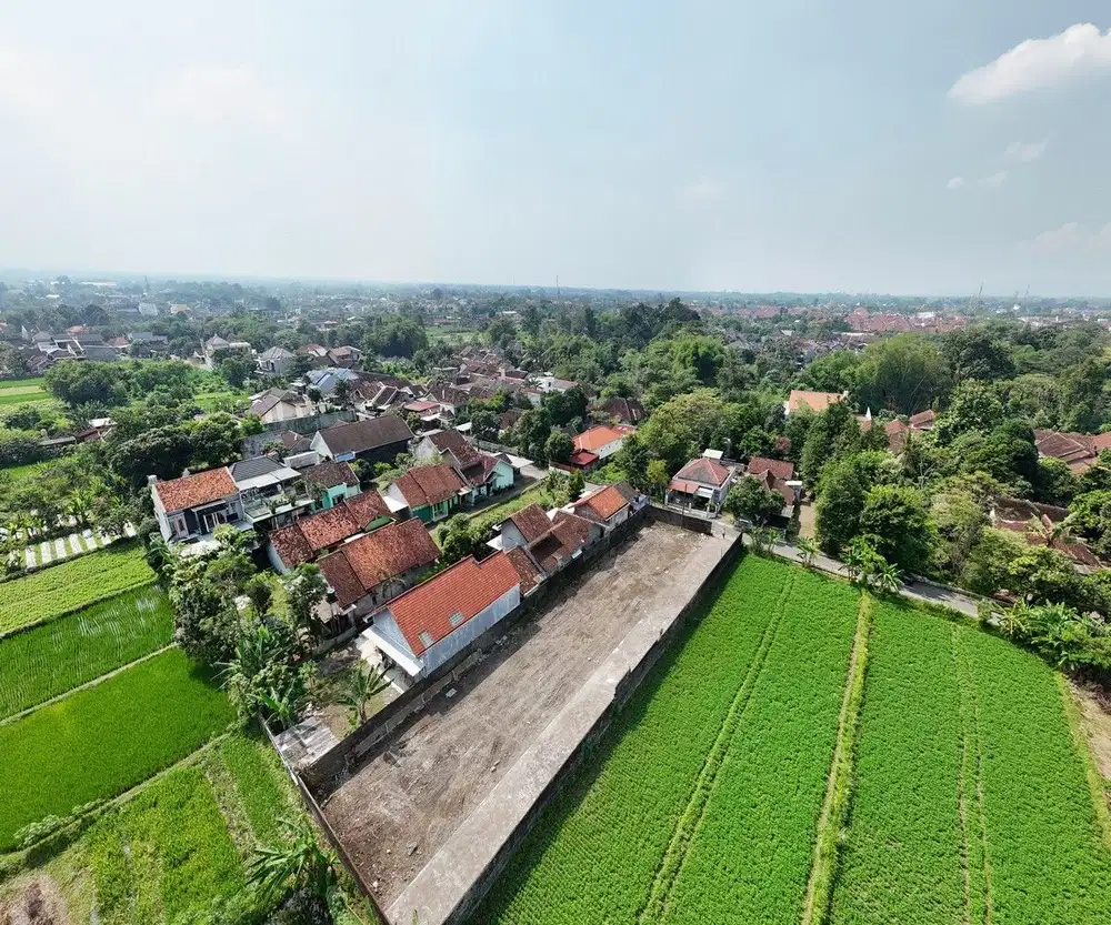 Tanah Nempel Jalan Aspal Siap Bangun Area Jln Damai