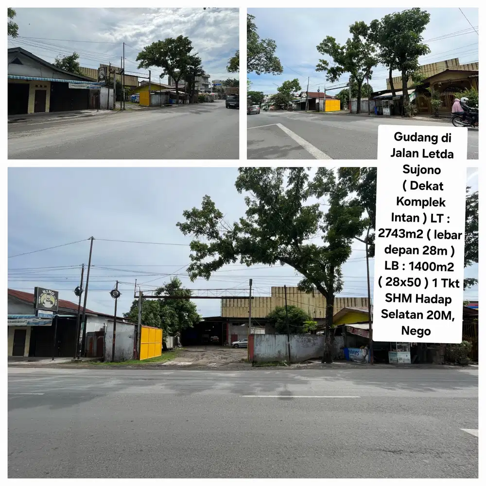 Gudang jumbo inti kota medan siap pakai
