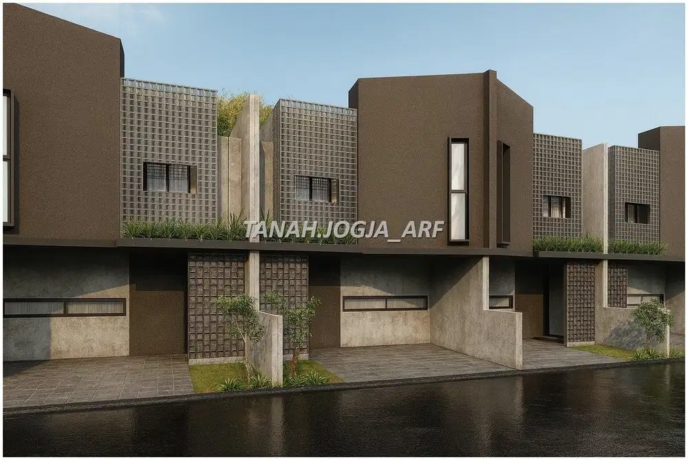 7 Menit Pasar Godean, Rumah Dijual Jogja Industrial SHM, akses Lebar