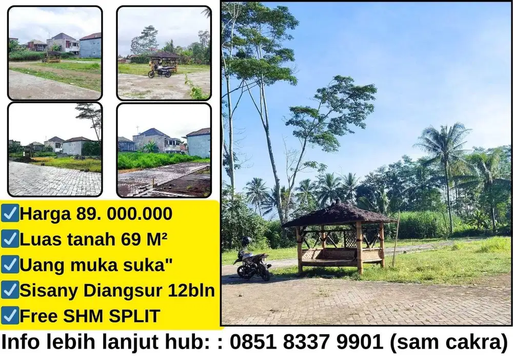 Tanah kavling murah SHM