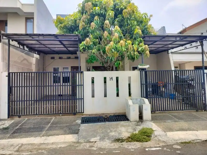 rumah 1.5 lantai lebar 9 meter  bisa.utk kntr