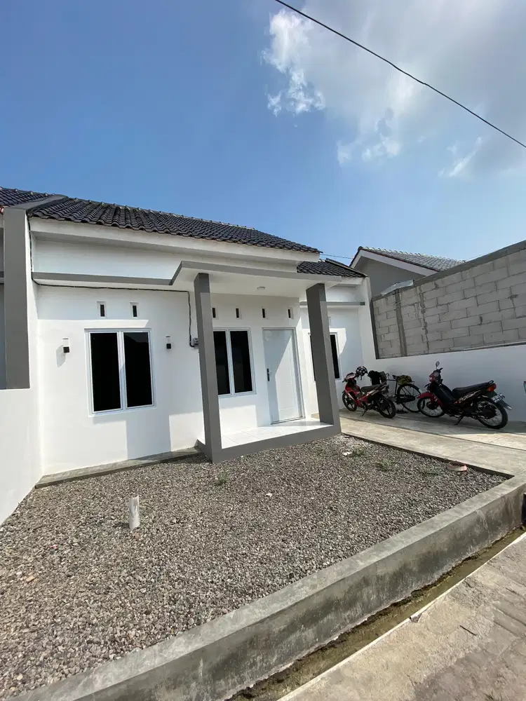 dijual rumah tanpa dp bisa kpr angsuran ringan 100m dari jl solo jogja