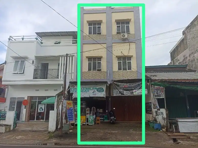 Dijual ruko 2 unit 2 setangah lantai di Sako Palembang