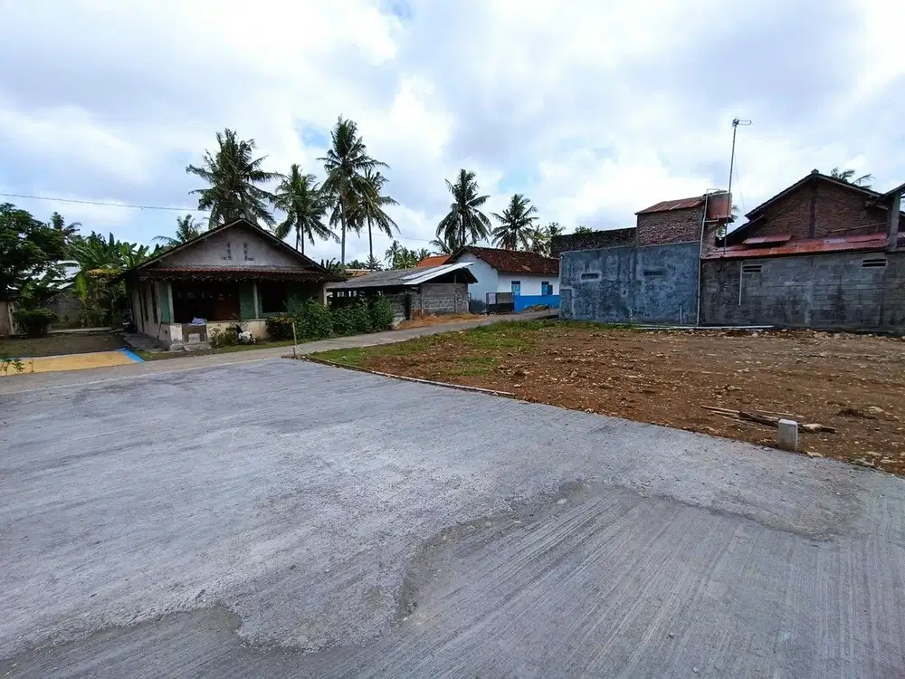 2 MENIT KANTOR PAJAK WATES, Tanah Jogja SHM Siap Bangun