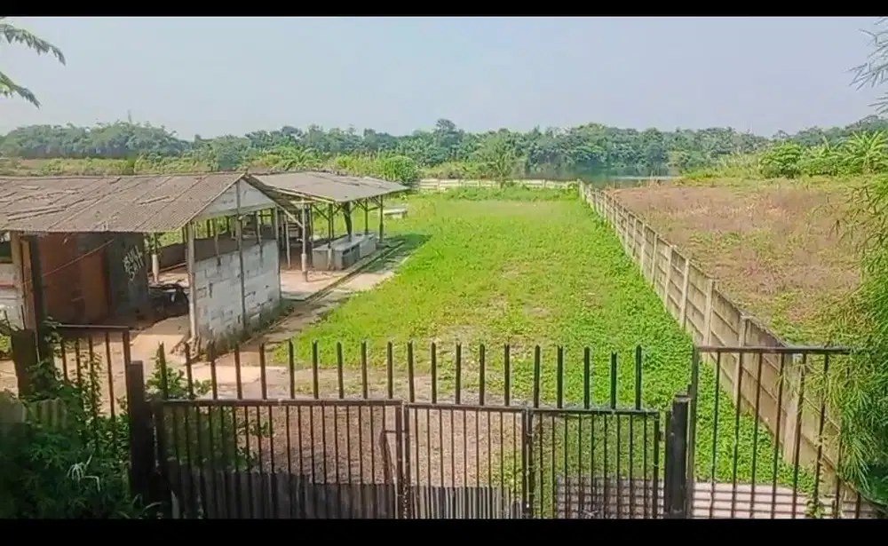 Disewakan tanah tepi danau cocok utk usaha kuliner