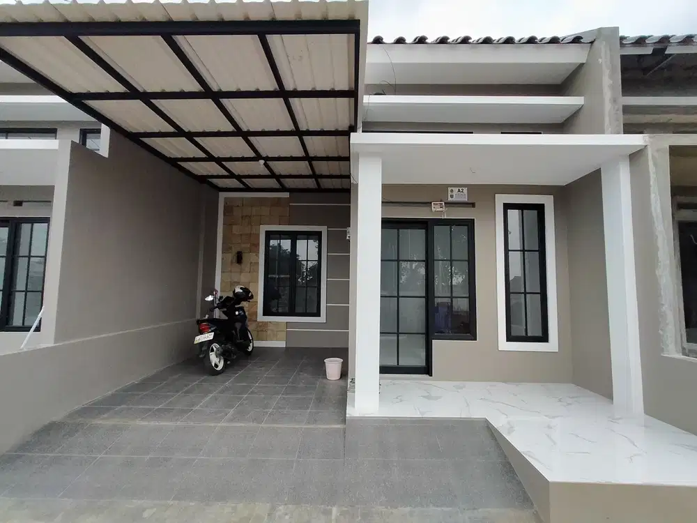 Rumah ready dengan 3 kamar tidur cash dan KPR tersedia
