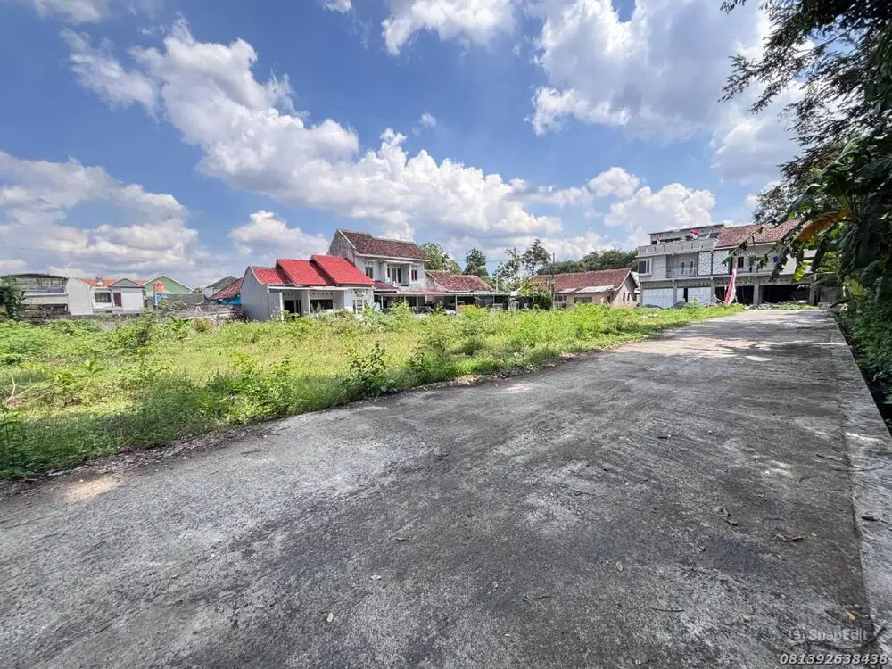 Tanah Apik Dekat Stadion Maguwoharjo Akses Jalan Truk Papasan SHM