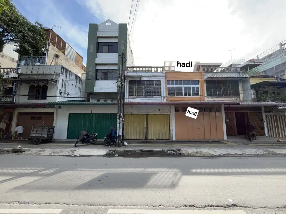 Rumah Toko inti kota medan Wahidin aksara