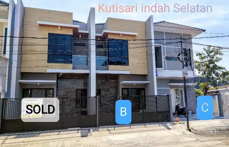 Dijual Rumah Baru Kutisari indah selatan IV