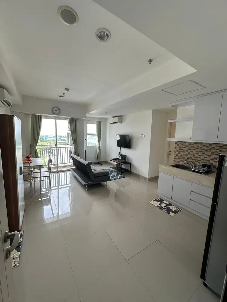 Jual Apartemen Trivium 1BR Luas 56 Furnish, Lippo Cikarang, Bekasi