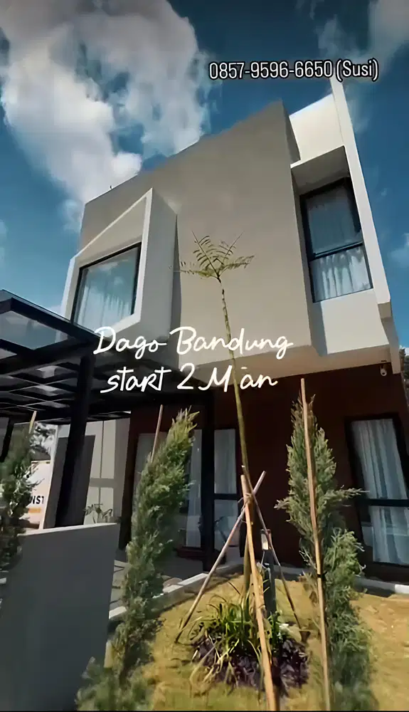 Jual Rumah ASRI dan SEJUK di DAGO Bandung Utara dekat Kampus ITB 2 Man