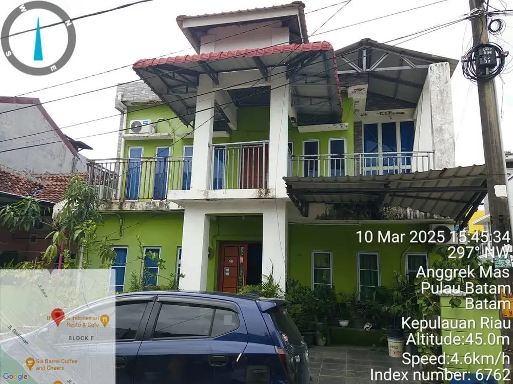 dijual cepat rumah hook anggrek mas batam centre