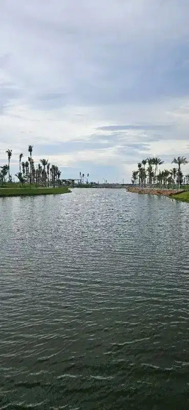 Dijual kavling pasir putih view danau bagus banget view nya