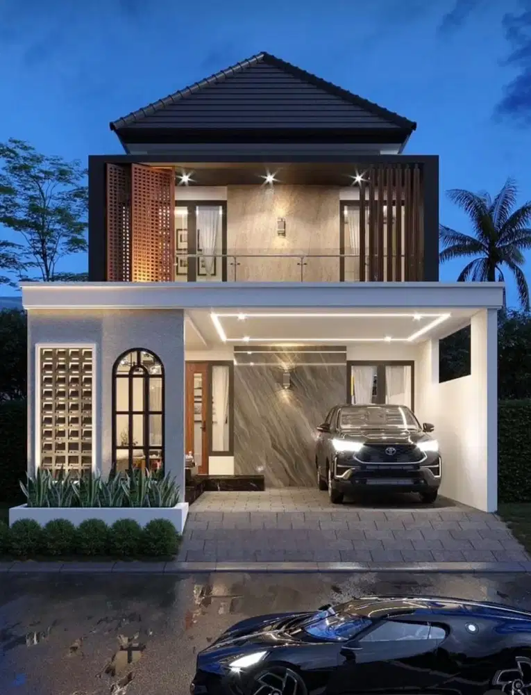 Rumah cantik 2 lt di sawojajar malang kota dekat raya sentani