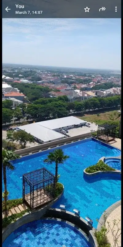 disewakan apartemen amor studio plus luas 25m2