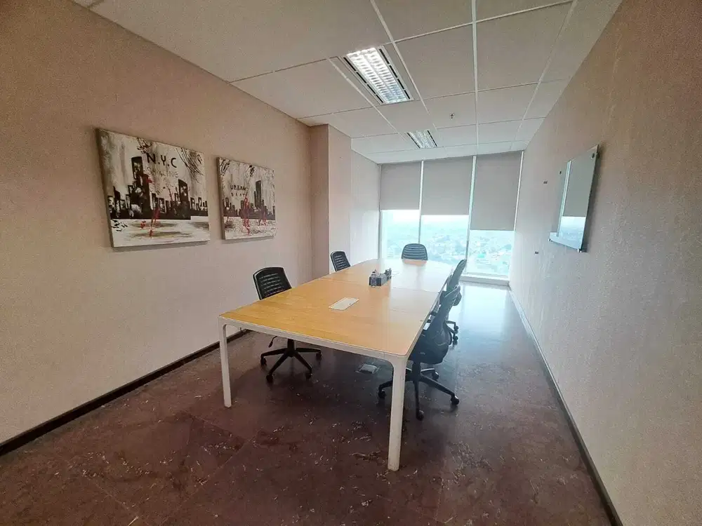 Sewa Kantor Siap Huni 247 m2 di 18 Office Park TB Simatupang, Hrg Nego