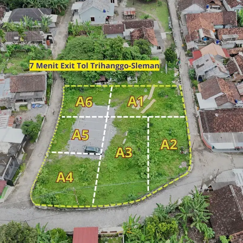 Tanah Jogja Dekat Exit Tol trihanggo: 400jt-an