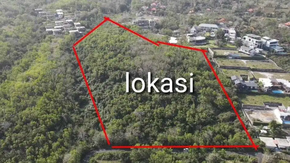 Dijual tanah komersil unblock view lokasi. pecatu