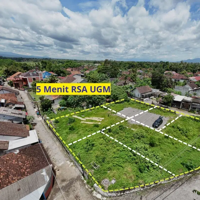 Tanah Sleman Tlogoadi Dekat RSA UGM, Lokasi Ideal untuk Investasi