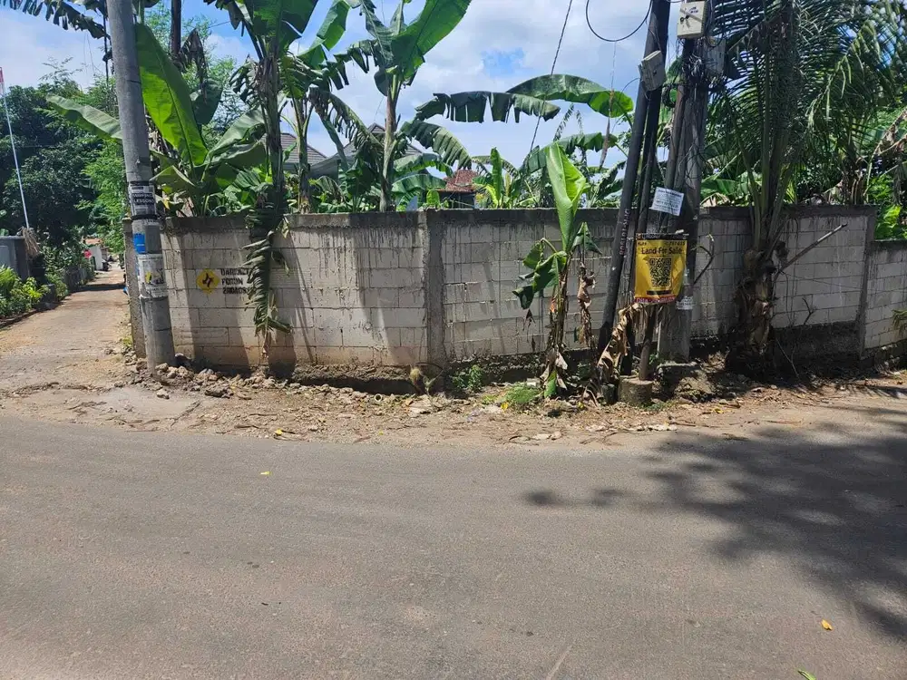 Jual Tanah Lokasi Jl Utama blong Keker Jimbaran Luas 2.9are/290m2