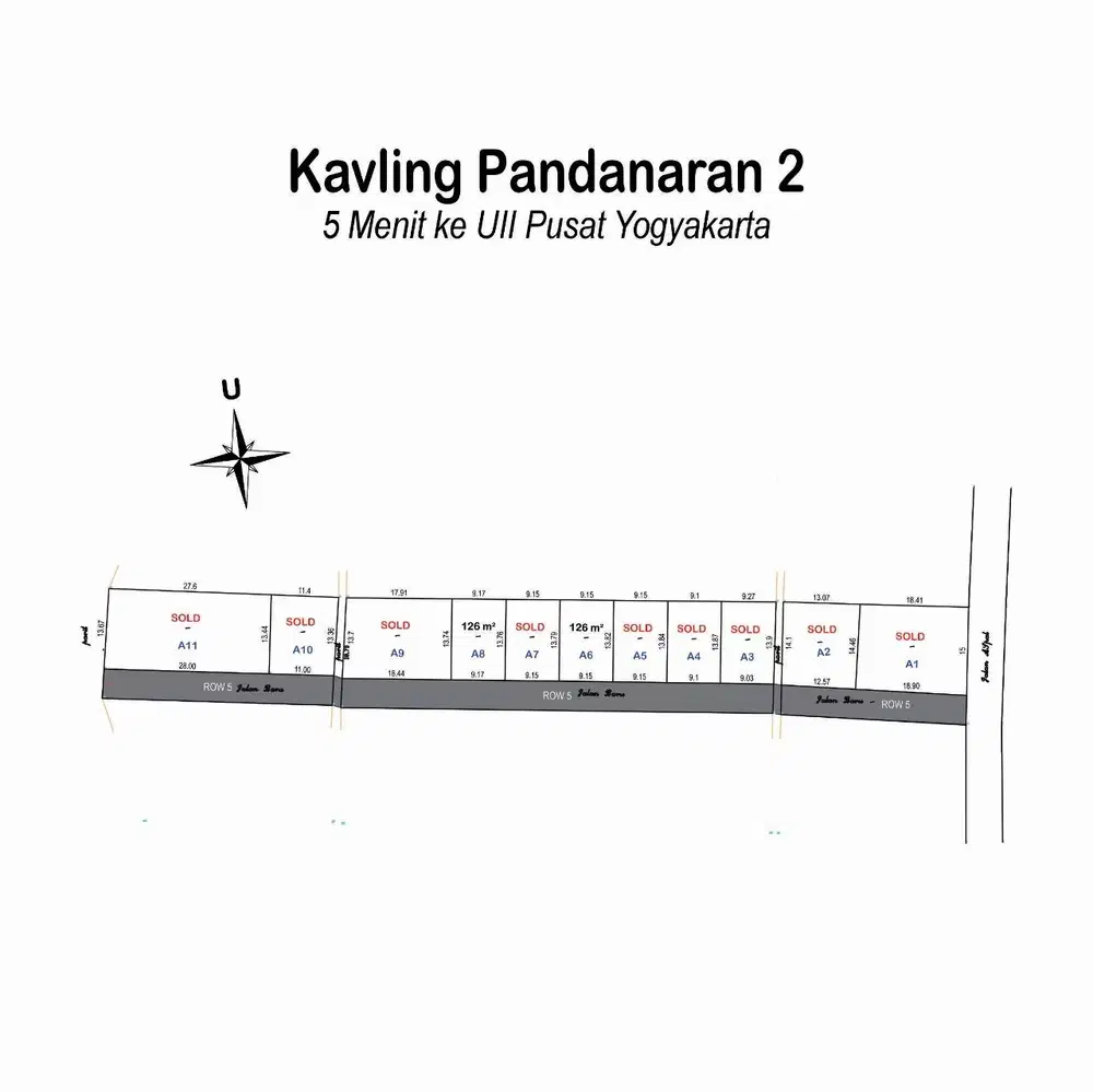 Cari Tanah Dekat UII? Ini Dia Kavling Strategis Pandanaran!